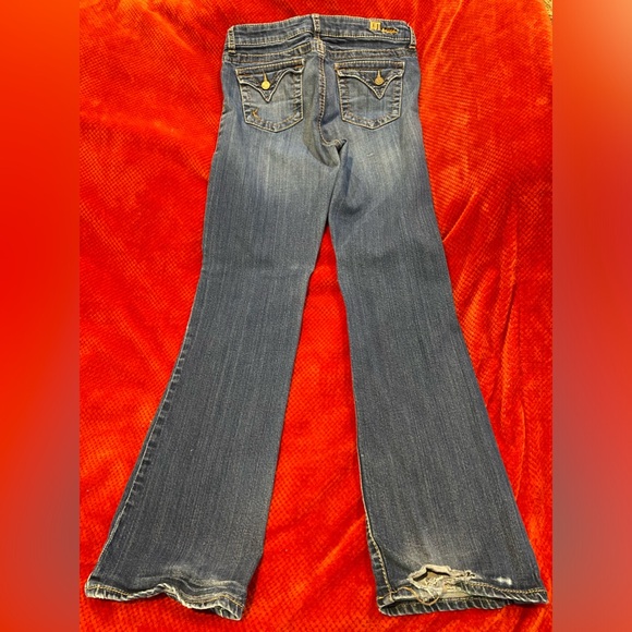 Kut From The Cloth Boot-cut Flap Pocket Denim Jean Sz 10 - Picture 10 of 10